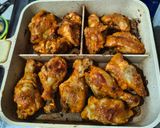 Foto langkah ke 8 dari resep Ayam Panggang Bumbu Rujak.
