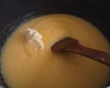Foto del paso 1 de la receta: Polenta de harina de maíz orgánica con "boloñesa" de soja texturizada orgánica 🌽 🌱