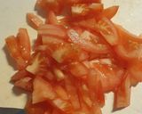 A picture of step 4 of Mutton karely.