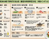 Foto del paso 8 de la receta: Ensalada fría de judías verdes con tomate rosa y arena de aceitunas negras