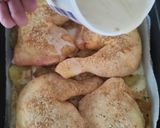 Foto del paso 6 de la receta: Pollo asado con leche de coco, curry y salsa Yakiniku