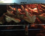 A picture of step 2 of California Farm Teasmoked Chicken Wings with Pickled Mango.