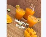 A picture of step 4 of Mango lemonade.