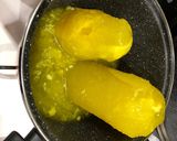 Foto del paso 1 de la receta: Paella de cigalas gambones almejas y sepia