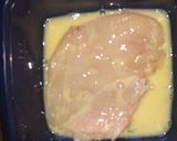 A picture of step 5 of Oven fried chicken shnitzel.