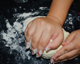 A picture of step 5 of EASY Basic Bread.