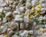 Tejszínes mexikói csirke rizzsel recept fázis 4 fotója