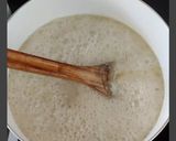 A picture of step 2 of Bombay Halwa.