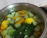 Foto langkah ke 6 dari resep Sayur Bayam Kuah Bening Jawa.
