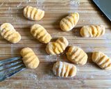 A picture of step 3 of Pumpkin Gnocchi.