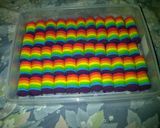 Foto langkah ke 7 dari resep Mini Rainbow Roll Cake.