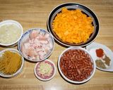 A picture of step 2 of Porotos con Riendas (Chilean Beans with Noodles) - Jon Style.