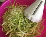 Une image de l'étape 1 de ☀️Tagliatelles de courgettes☀️.