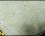 A picture of step 2 of Tortilla cheesy Toasties.