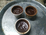 Volcán de chocolate. Super rápido y fácil
