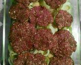 A picture of step 5 of Baked Kofta with Vegetables.
