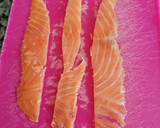 Foto del paso 6 de la receta: Ensalada de salmón ahumado y uvas asadas
