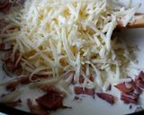 Penne Carbonara egyszerűen recept fázis 3 fotója