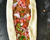 A picture of step 12 of Turkish Pide.