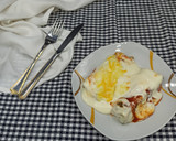Foto del paso 6 de la receta: Canelones de espinacas y setas variadas con atún