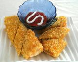 Foto langkah ke 10 dari resep KANSERO a.k.a SMOKE BEEF (daging ikan) resep ikan. Menu sarapan.