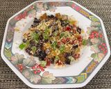 A picture of step 9 of Caramel Bread Pudding with Nuts & Fruits.