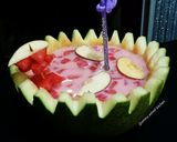 Watermelon milk shakematakin girki1 hoto