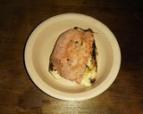 Foto del paso 5 de la receta: Tortas de jamón calientes rellenas de queso asadero