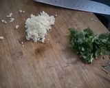 A picture of step 3 of Smashed potatoes 🥔.