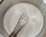 A picture of step 2 of Charnamrit.