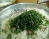 A picture of step 8 of Garlic rice.