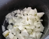 Foto del paso 2 de la receta: Crema de guisantes y coliflor