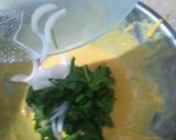 A picture of step 1 of Veggie pakora.