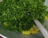 आलू मेथी साग (aloo methi saag recipe in Hindi) रेसिपी चरण 4 फोटो