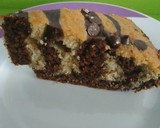 Foto del paso 6 de la receta: Bizcocho Cebra con chips de chocolate🤤 🍫 😝