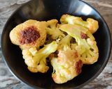 A picture of step 2 of Gobhi Aloo Dhaba Style.