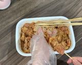 Foto langkah ke 10 dari resep Sate Ayam Bumbu Kacang.