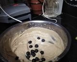 Foto del paso 1 de la receta: Waffles de banana y arándanos sin azúcar