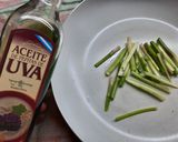 Foto del paso 4 de la receta: Revuelto de panceta, huevo y espárragos