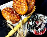عکس مرحله 1 از دستور نان مینی کدو حلوایی solmaz