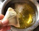 A picture of step 6 of Chocolate samosa.