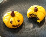 A picture of step 11 of Pumpkin Mochi.