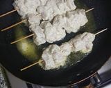 A picture of step 7 of Malai Chicken Tikka (without oven).