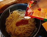 Foto del paso 2 de la receta: Pasta fácil 🍜 con salsa de tomate 🍅
