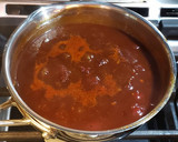 A picture of step 1 of Bacon Paste BBQ Chicken Skewers.