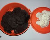 Foto langkah ke 2 dari resep Oreo cheesecake.