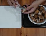 奶油蒜香炒香菇的食譜步驟1照片