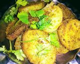 A picture of step 3 of Tukk(aloo fry).