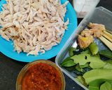 Foto langkah ke 3 dari resep Ayam Suwir Pedas (Ayam Sisit Bali sedaap deh👍😍).