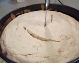 A picture of step 8 of Gf Cinnamon roll cake!.